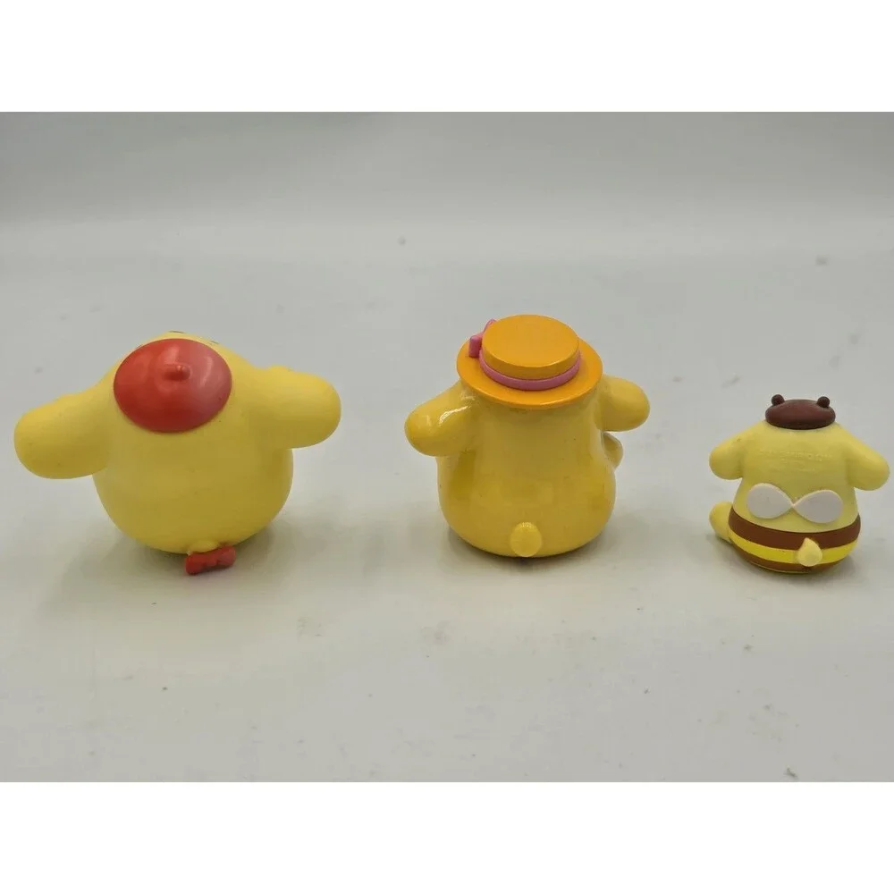 Sanrio Pompompurin Mini Figure Lot of 3 My Favorite Color Series Blind Box Toy